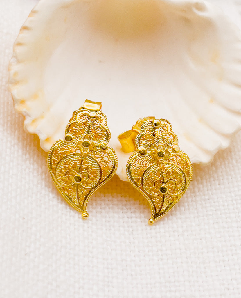 Boucles d'oreilles petits coeurs de Viana