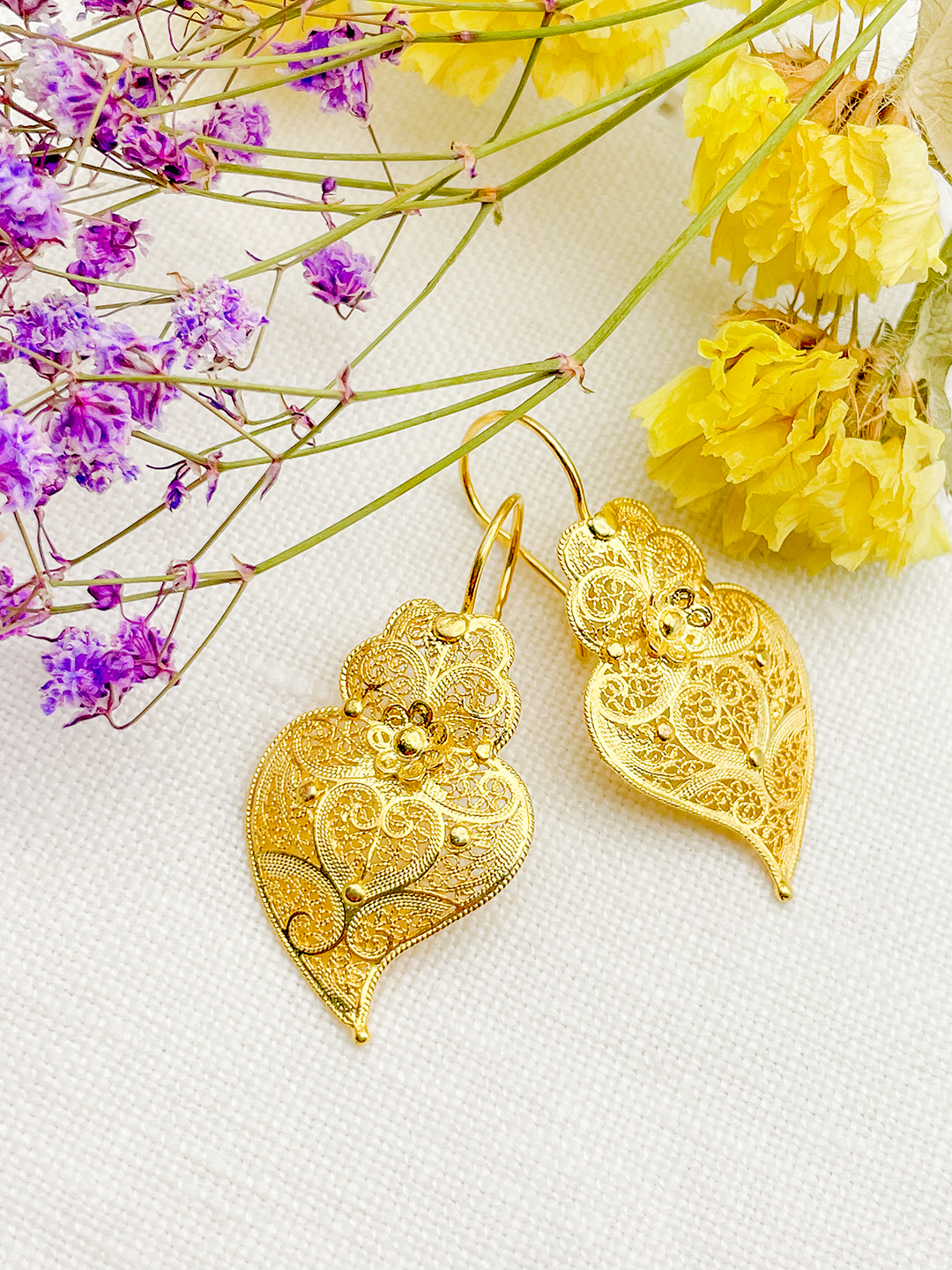 Viana Heart Earrings